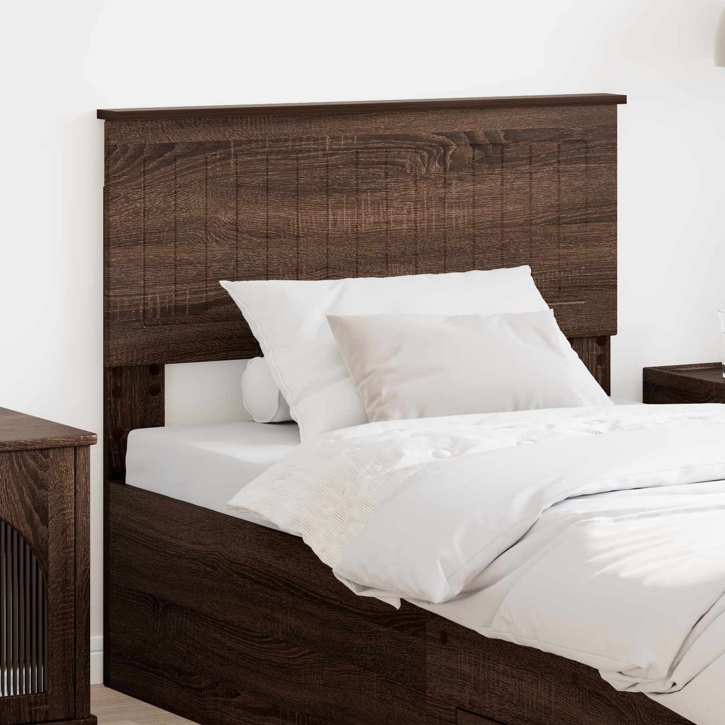 Headboard Brown Oak Engineered wood