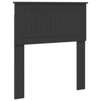 Headboard Black Oak Engineered wood