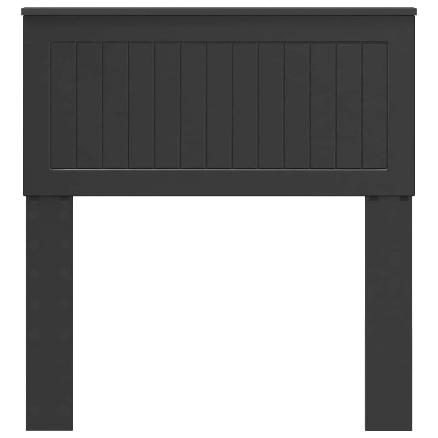 Headboard Black Oak Engineered wood