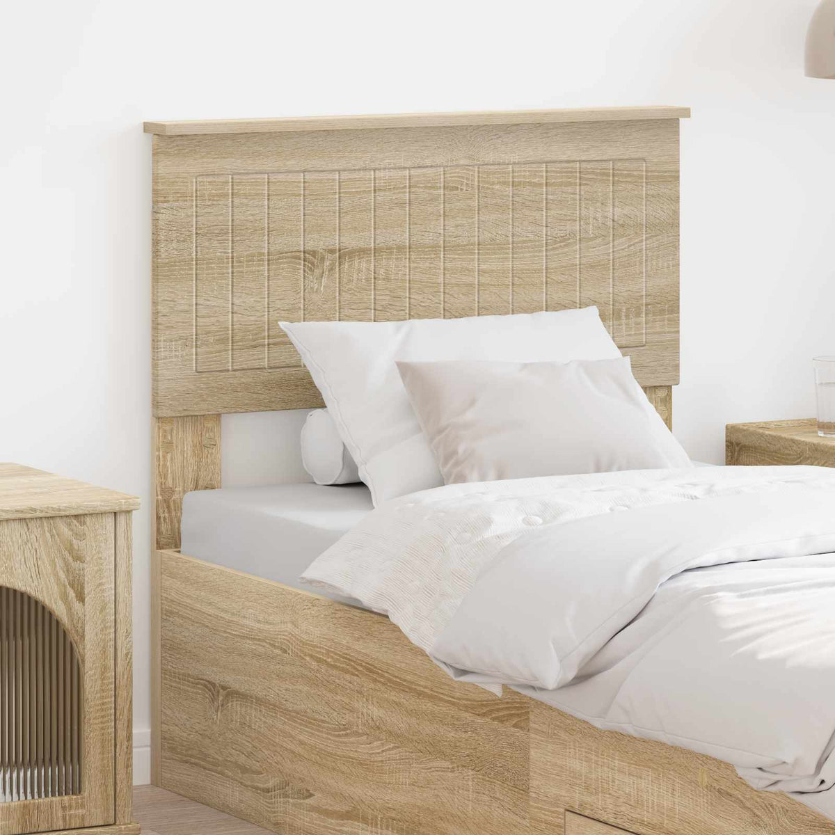Headboard Sonoma Oak Engineered wood