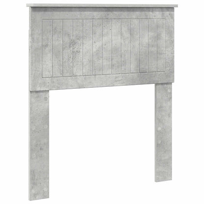Headboard Concrete Grey Engineered wood