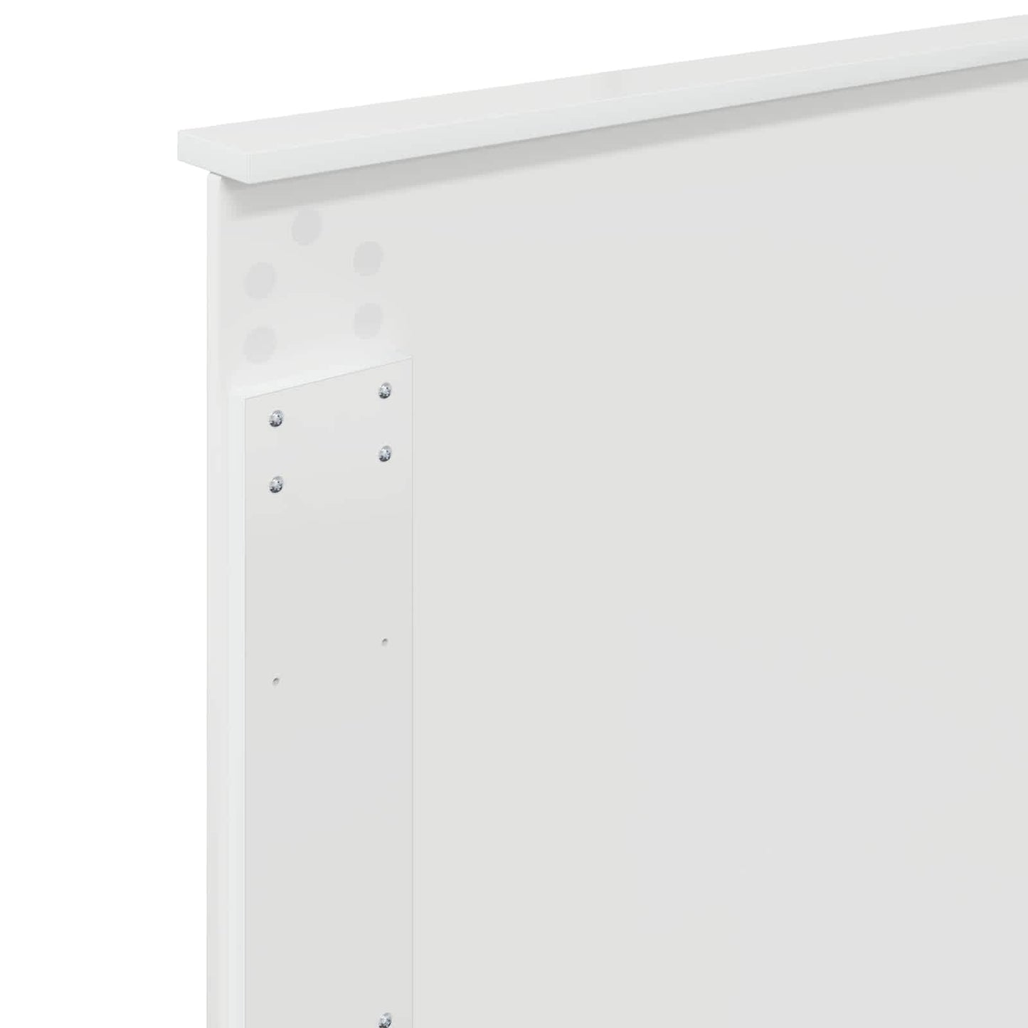 Headboard Gloss White 80 cm Engineered wood