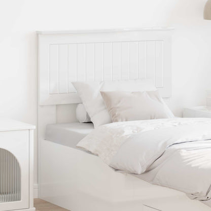 Headboard Gloss White Engineered wood