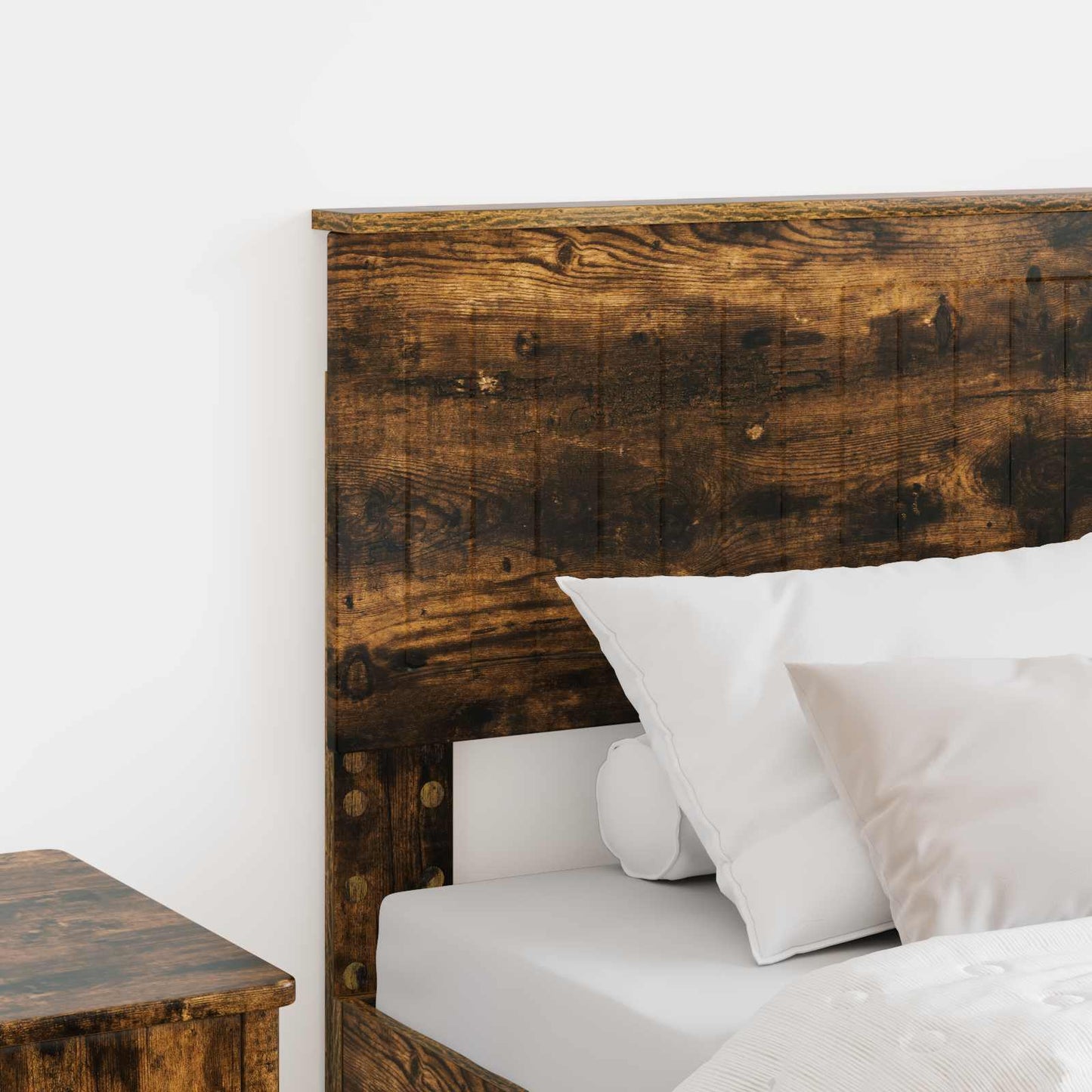 Headboard Smoked Oak 80 cm Engineered wood