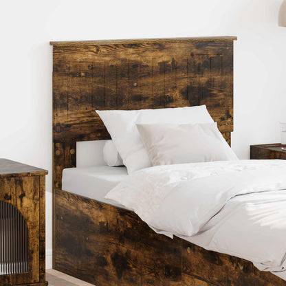 Headboard Smoked Oak 80 cm Engineered wood