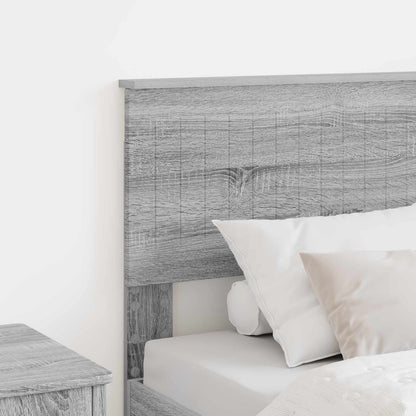 Headboard Grey Sonoma 80 cm Engineered wood