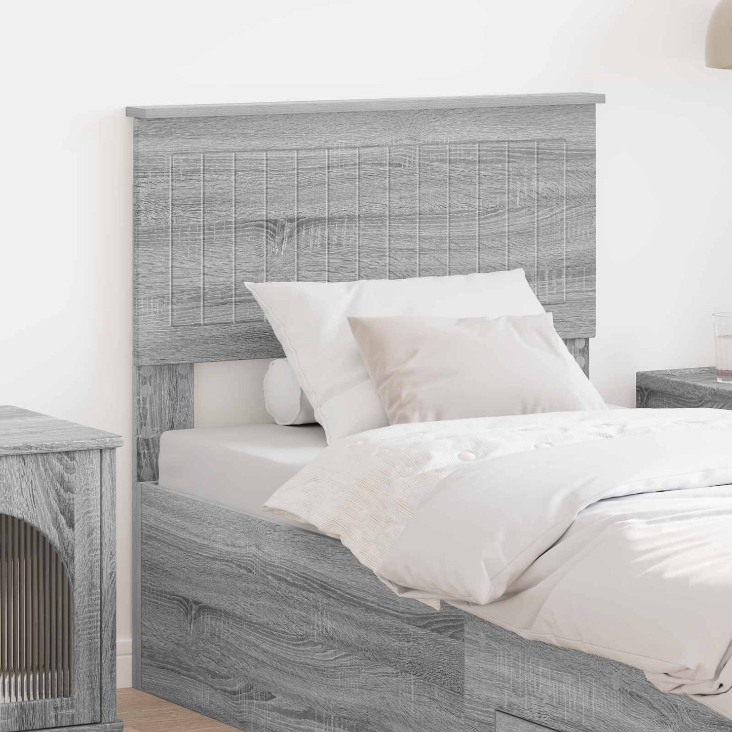 Headboard Grey Sonoma Engineered wood