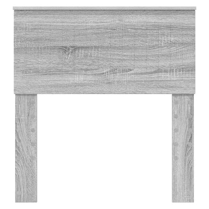 Headboard Grey Sonoma 80 cm Engineered wood