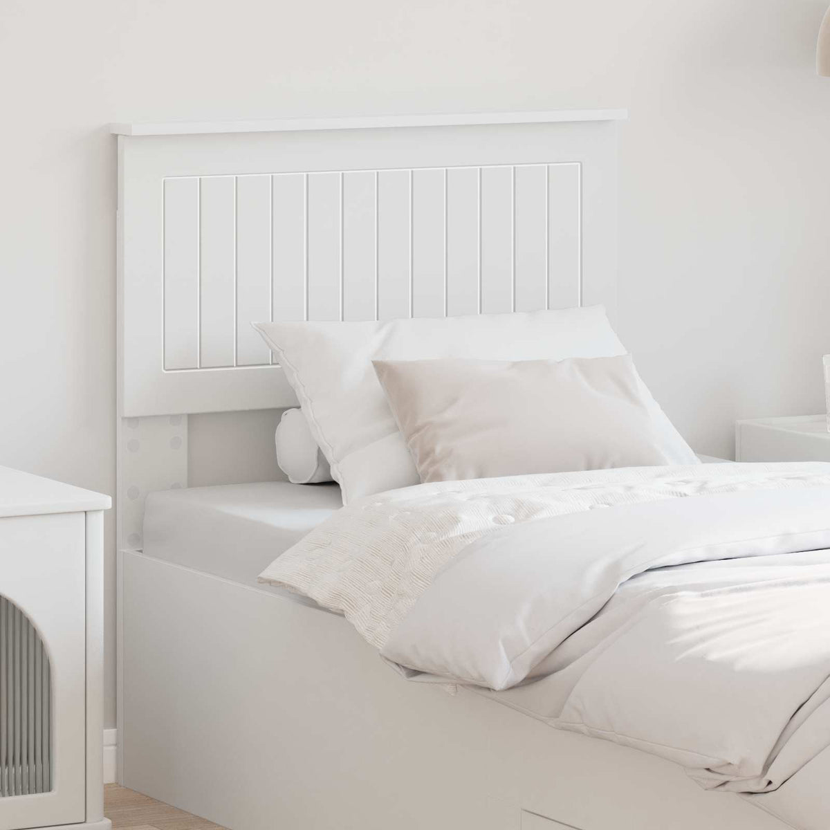 Headboard White Engineered wood