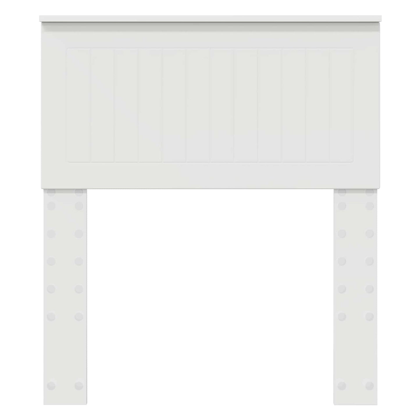 Headboard White 75 cm Engineered wood