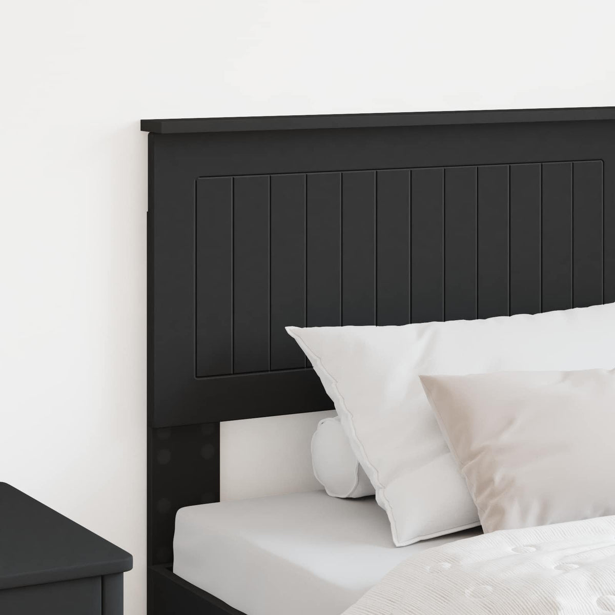Headboard Black Oak Engineered wood