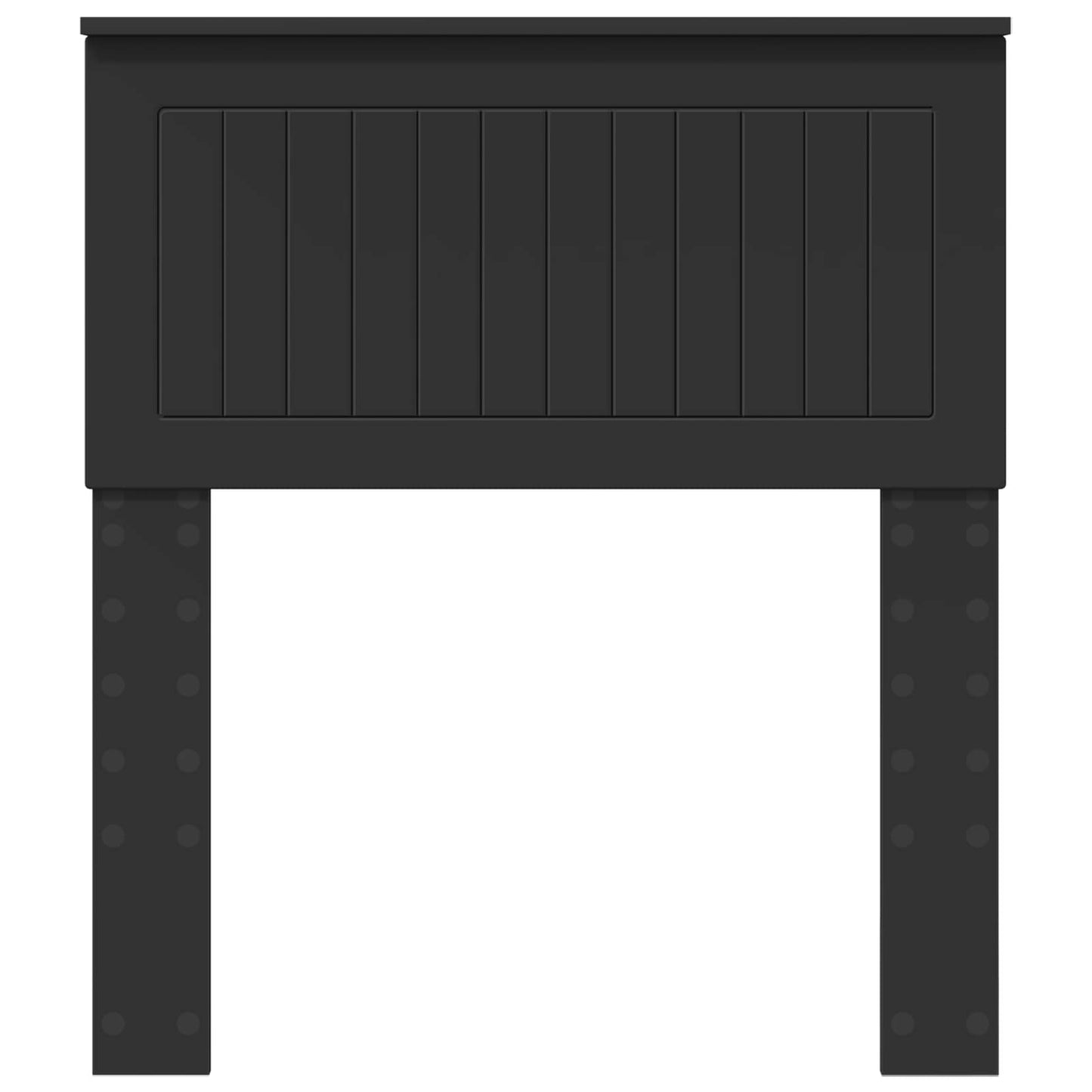 Headboard Black Oak Engineered wood