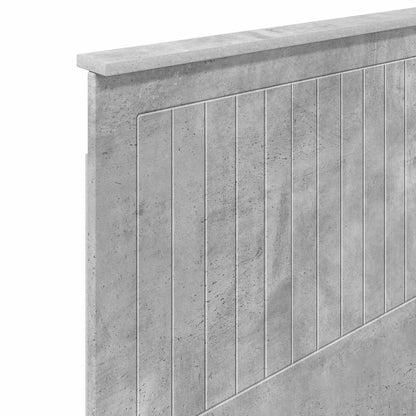 Headboard Concrete Grey Engineered wood