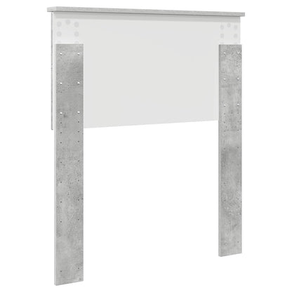 Headboard Concrete Grey Engineered wood
