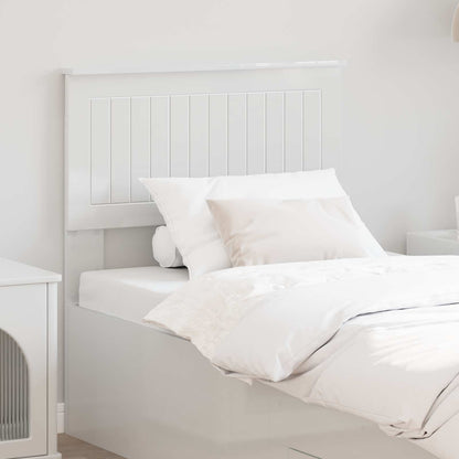 Headboard Gloss White Engineered wood