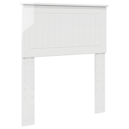 Headboard Gloss White Engineered wood
