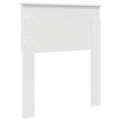 Headboard Gloss White Engineered wood