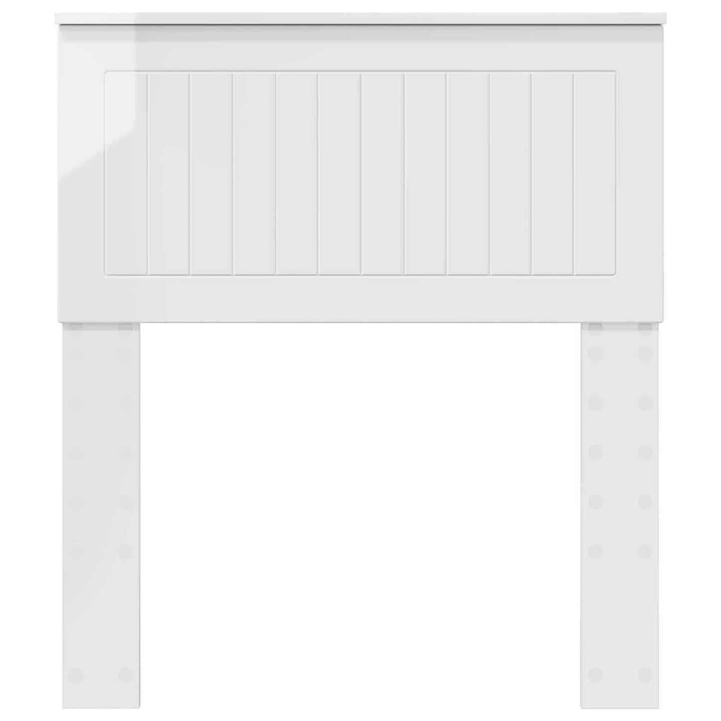 Headboard Gloss White Engineered wood
