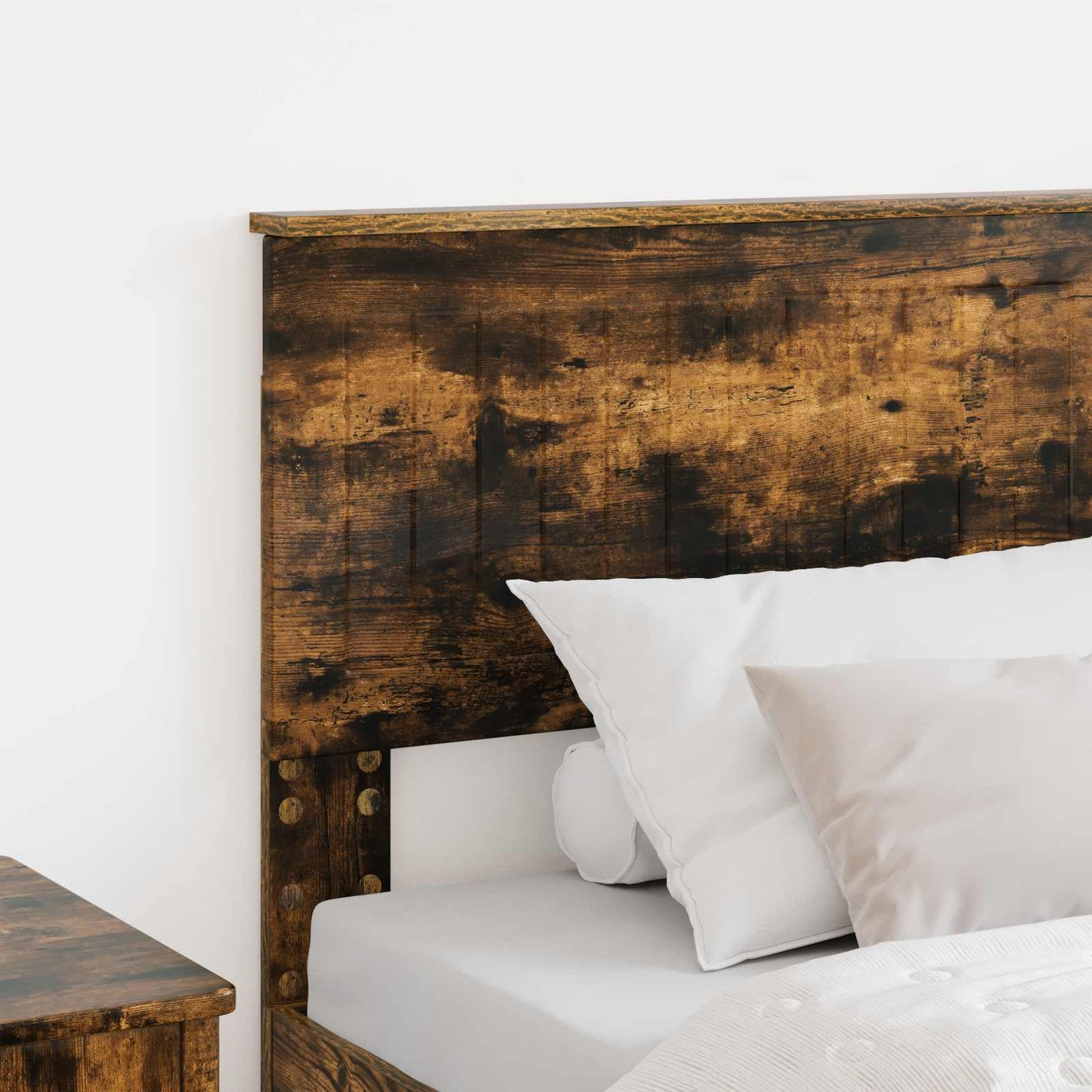 Headboard Smoked Oak 75 cm Engineered wood