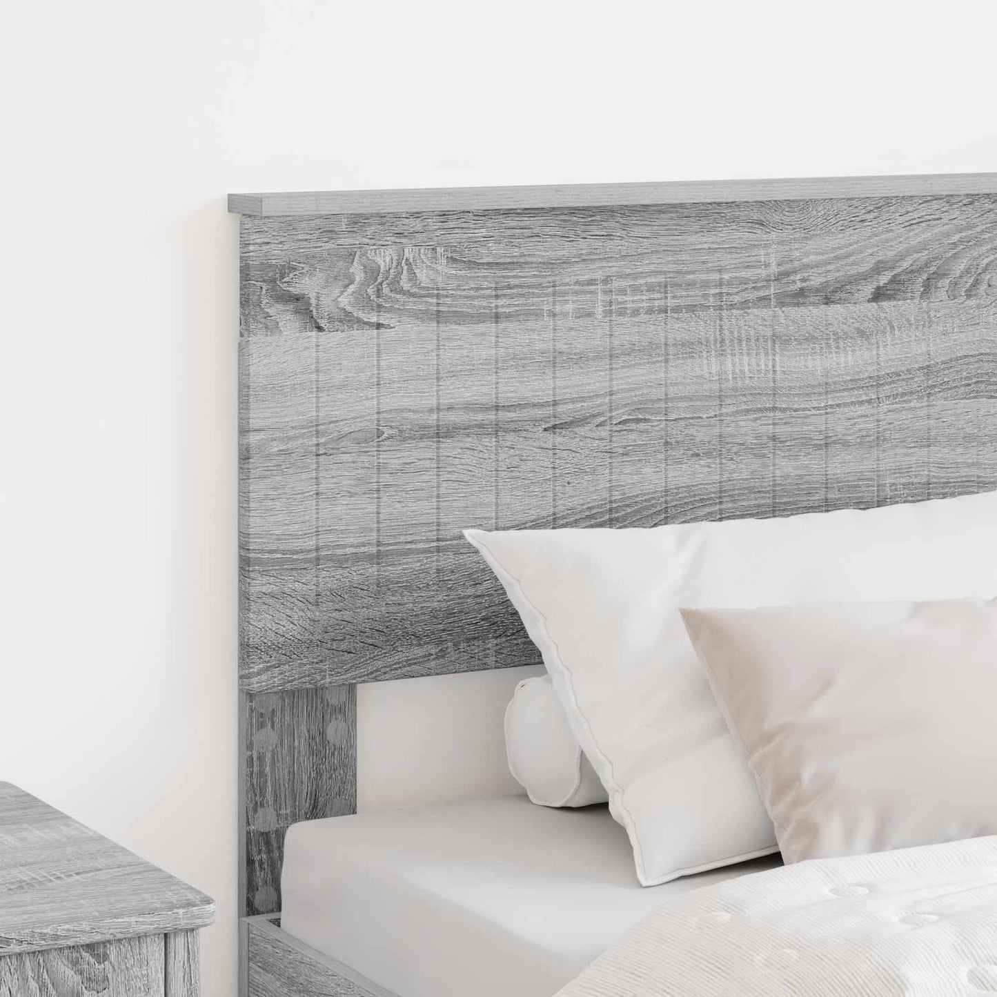 Headboard Grey Sonoma 75 cm Engineered wood