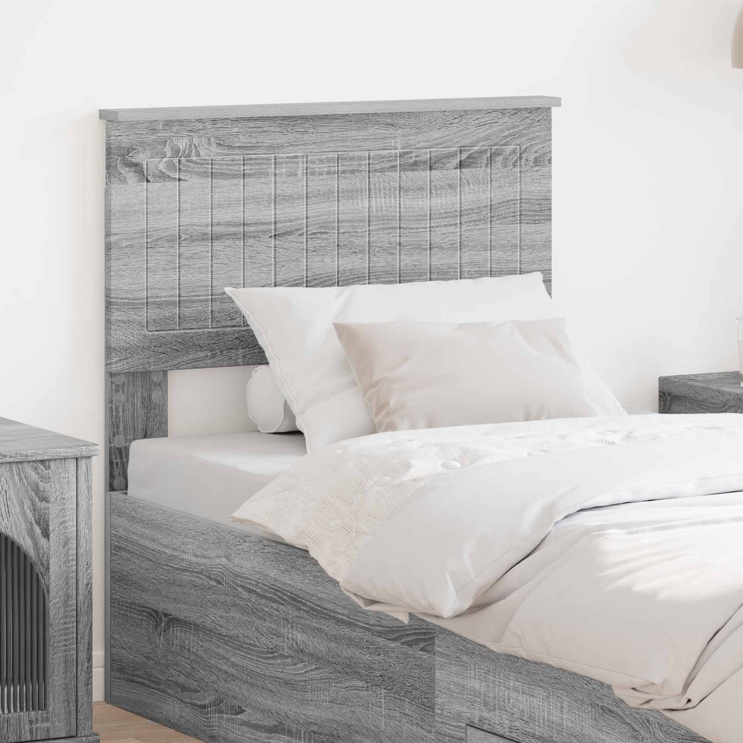 Headboard Grey Sonoma Engineered wood
