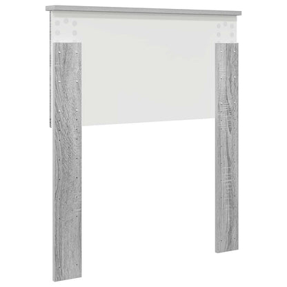 Headboard Grey Sonoma Engineered wood