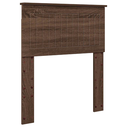 Headboard Brown Oak Engineered wood