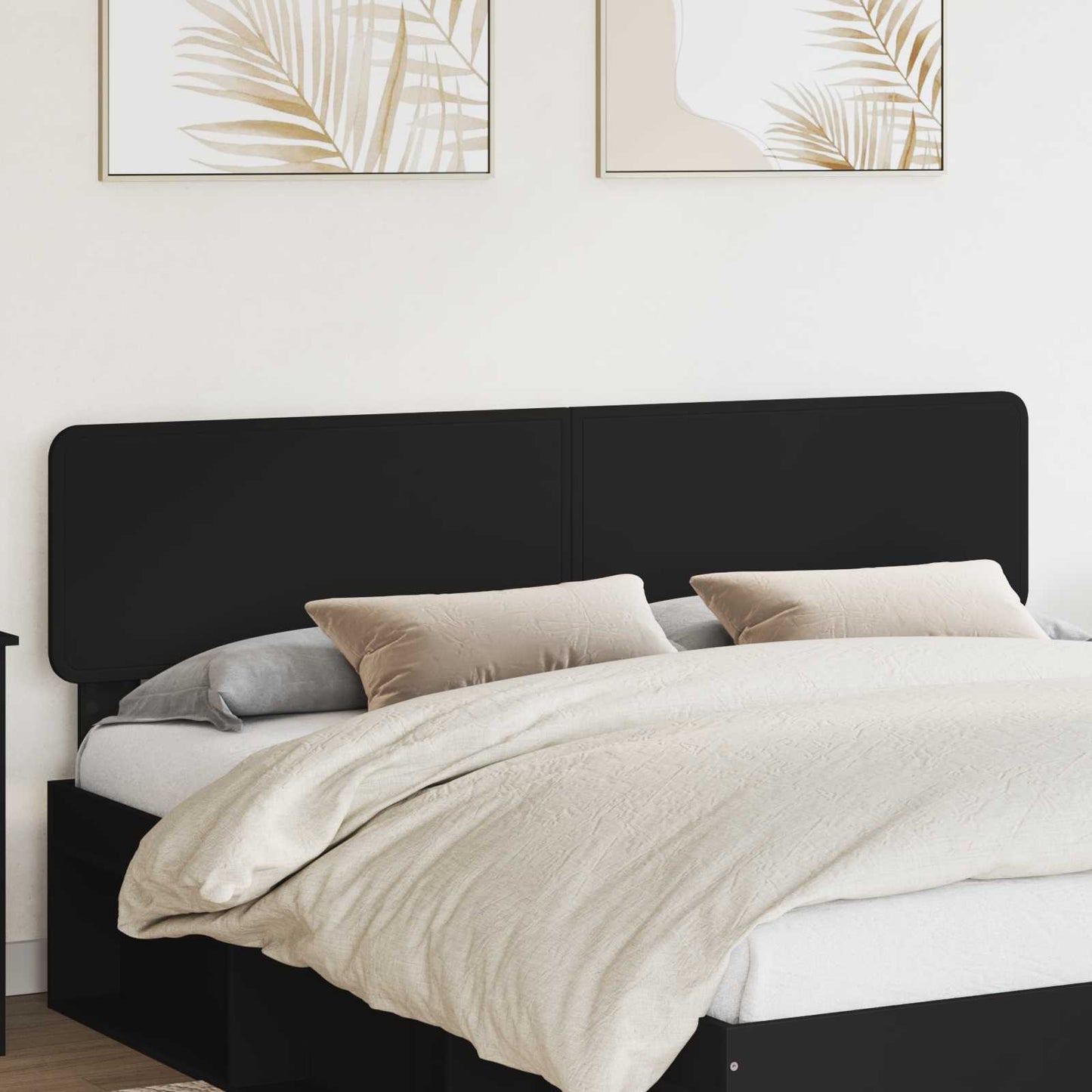 Headboard Black Oak Engineered wood