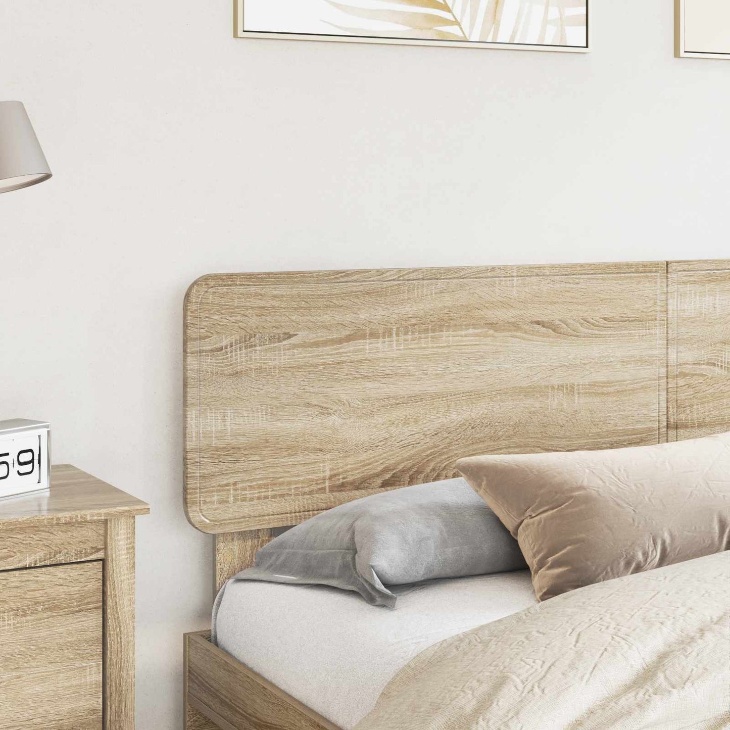 Headboard Sonoma Oak Engineered wood