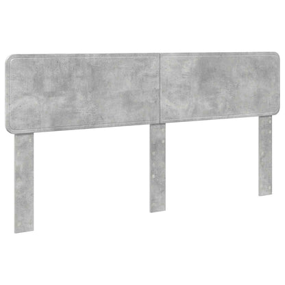 Headboard Concrete Grey Engineered wood