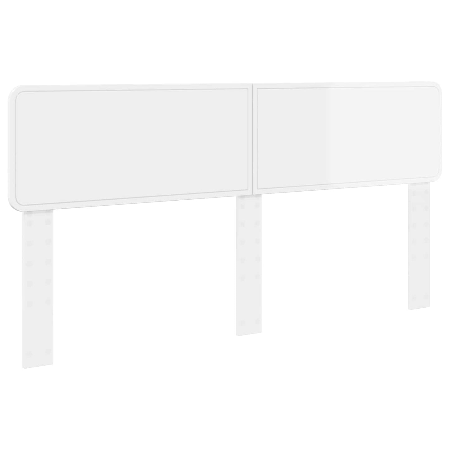Headboard Gloss White Engineered wood