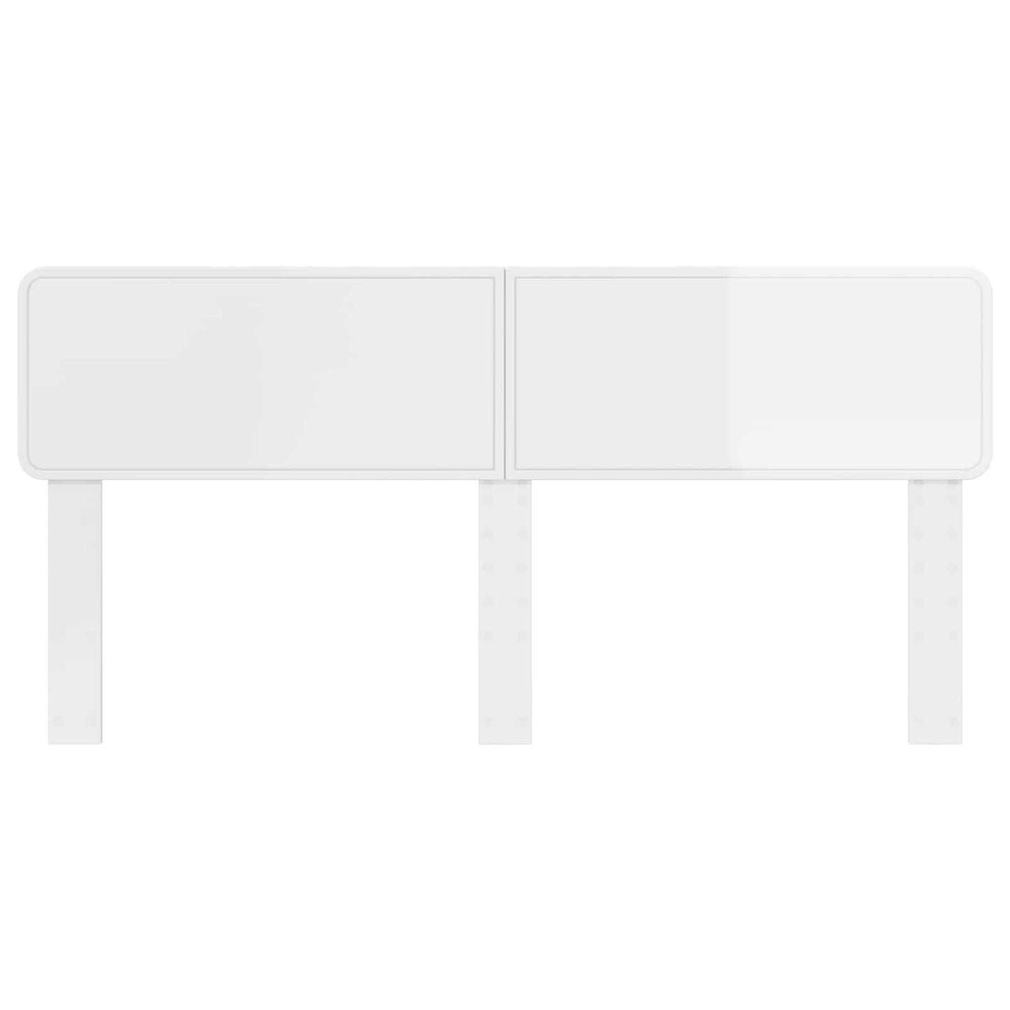 Headboard Gloss White Engineered wood