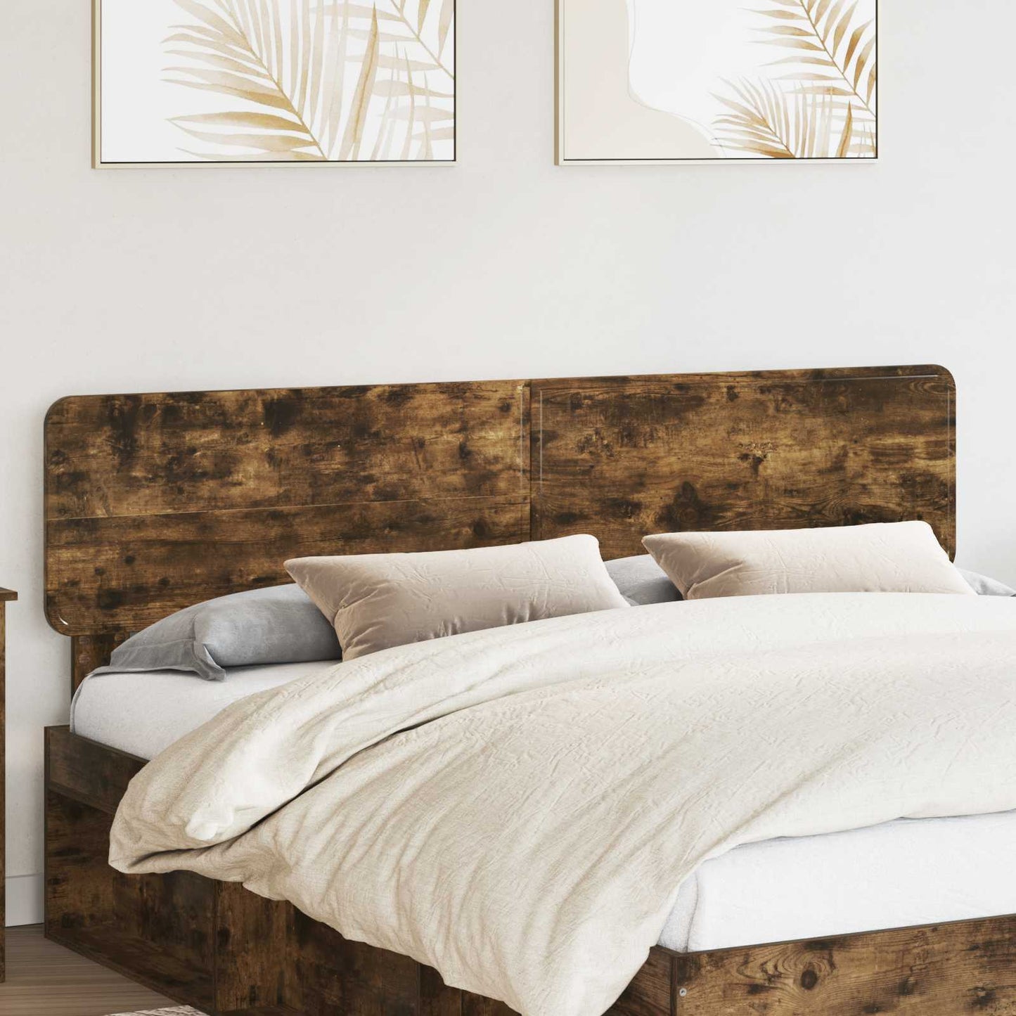 Headboard Smoked Oak Engineered wood
