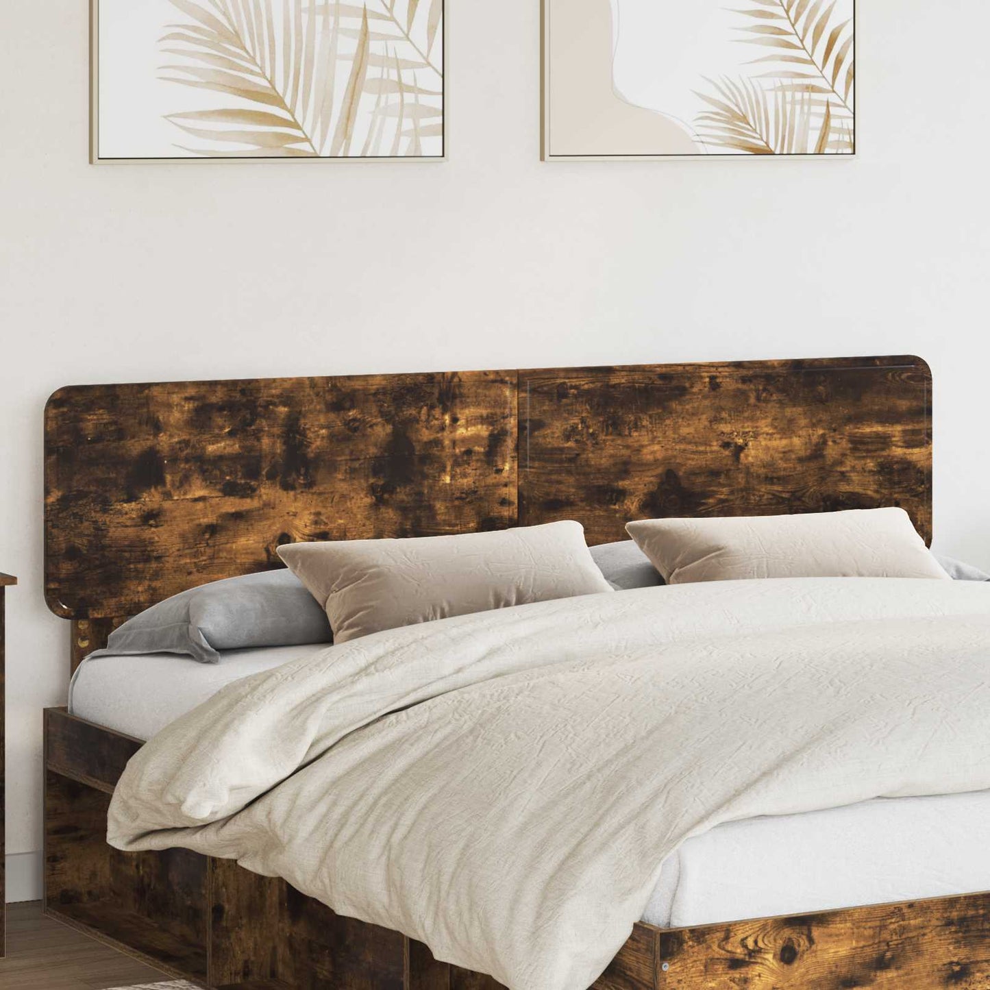 Headboard Smoked Oak Engineered wood