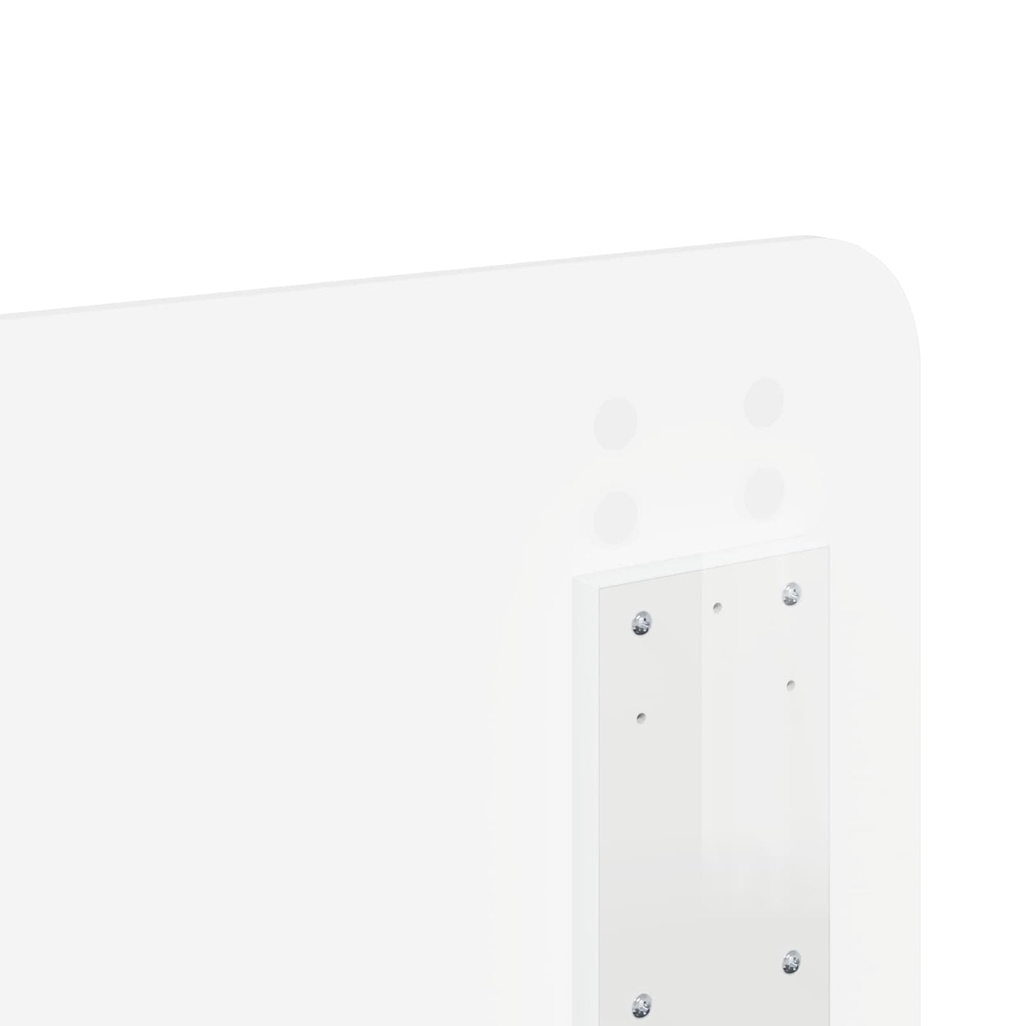 Headboard Gloss White Engineered wood