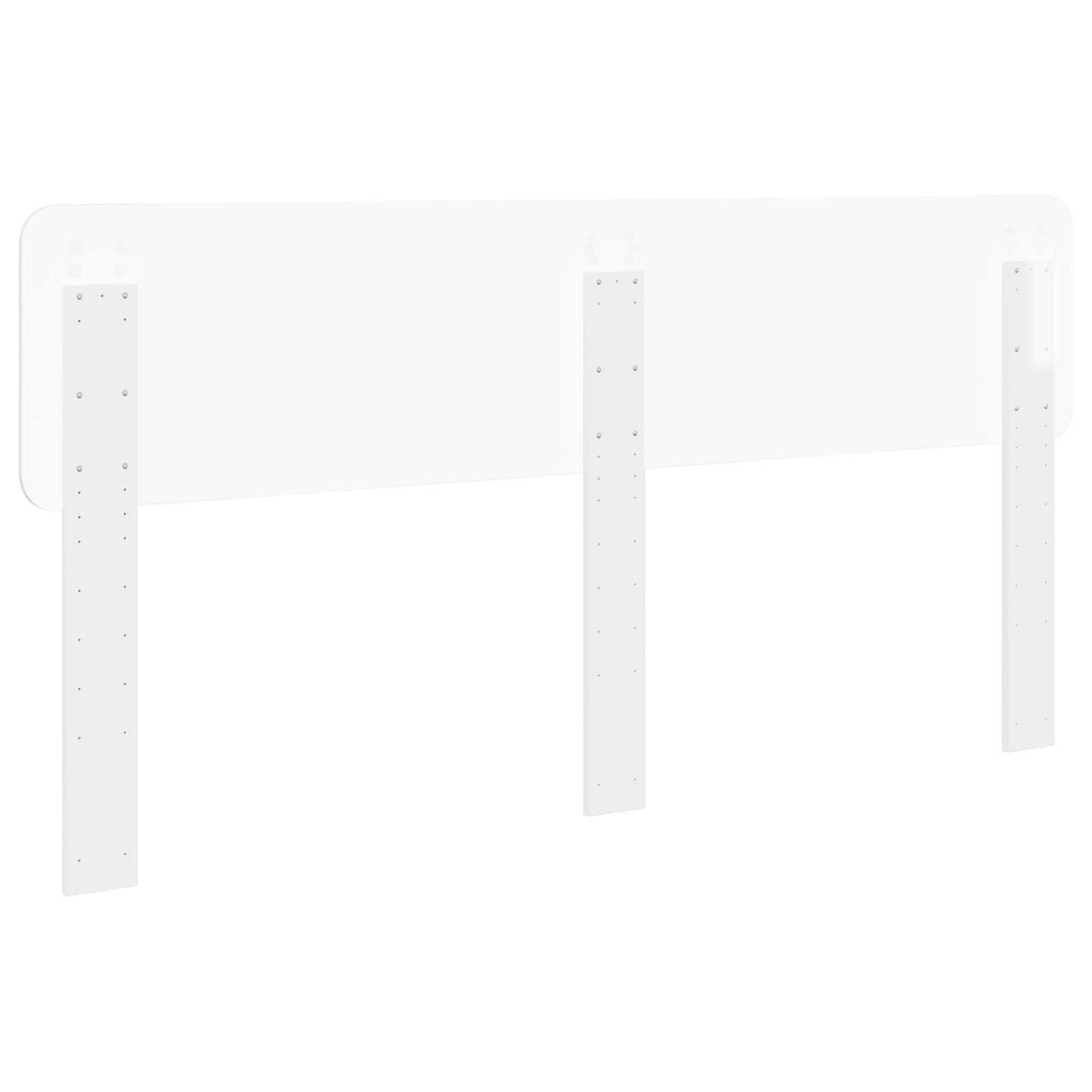 Headboard Gloss White Engineered wood