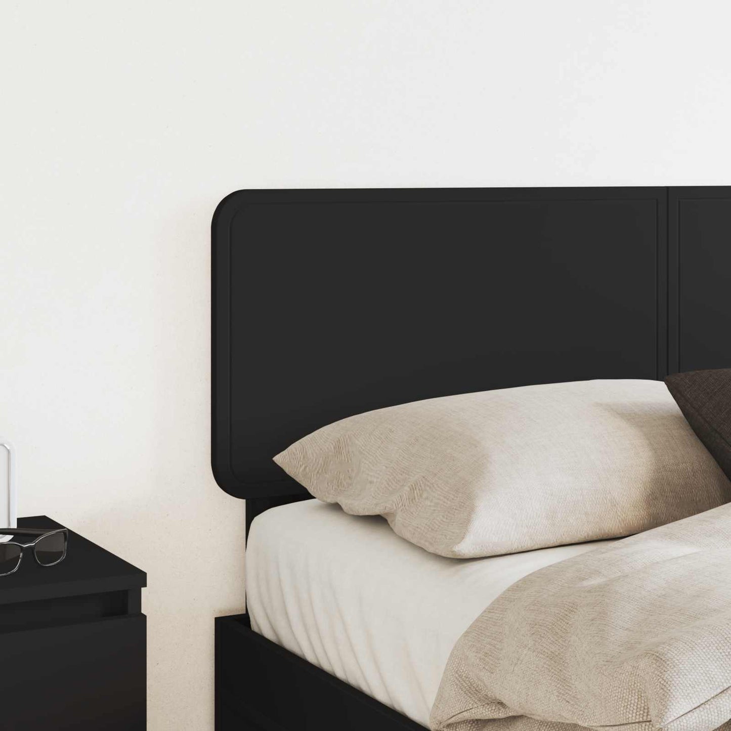 Headboard Black Oak Engineered wood