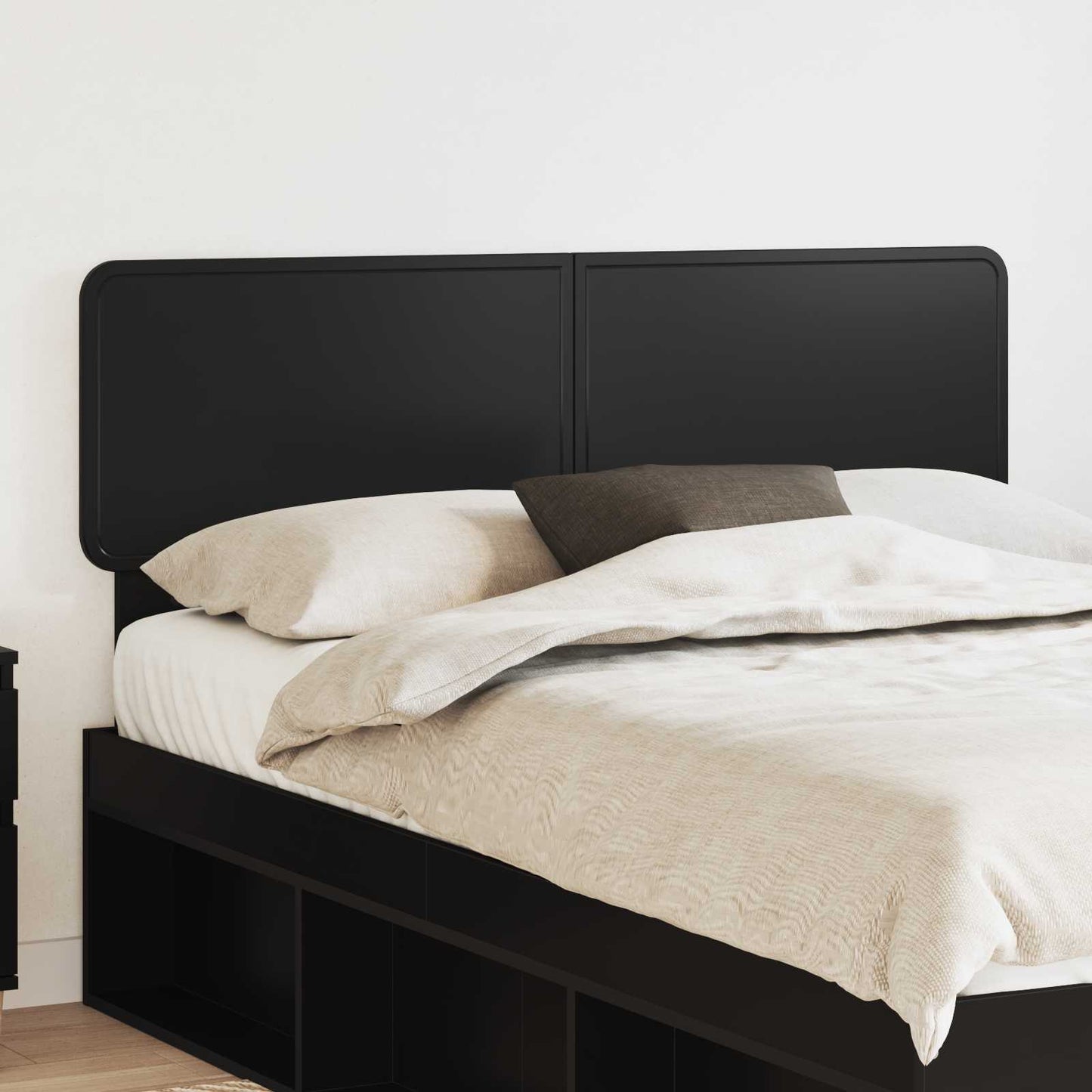 Headboard Black Oak Engineered wood