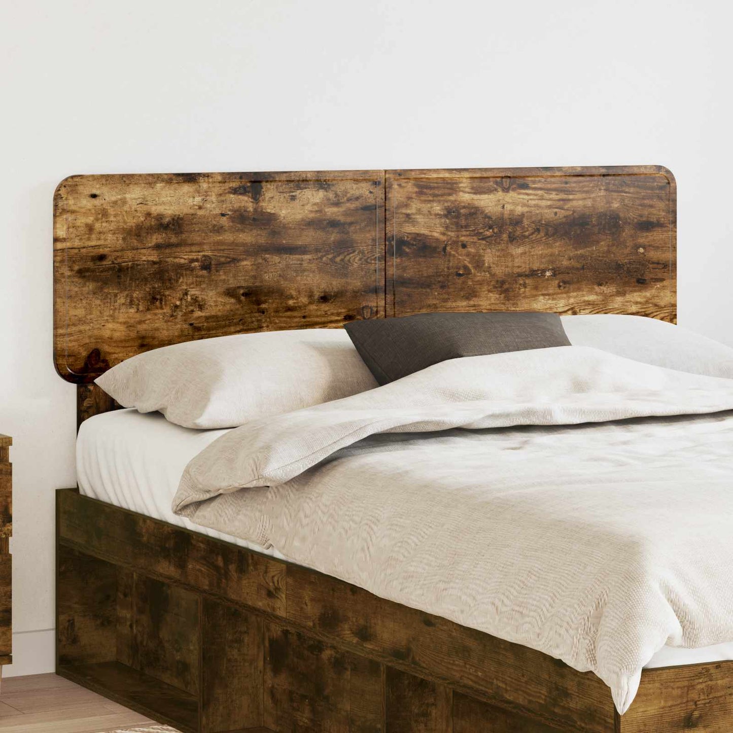 Headboard Smoked Oak Engineered wood