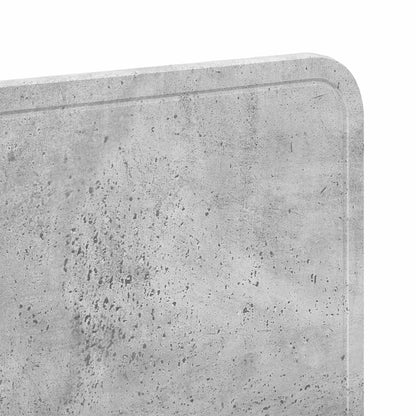 Headboard Concrete Grey Engineered wood