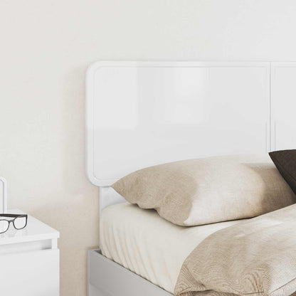 Headboard Gloss White Engineered wood