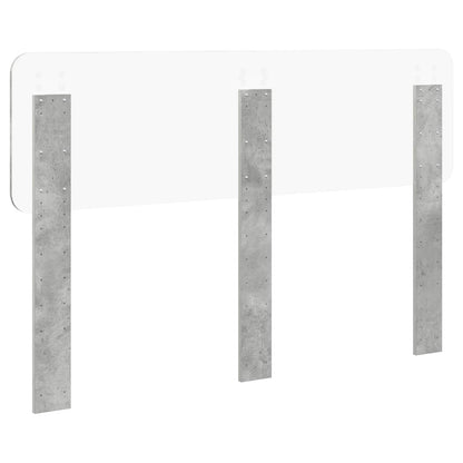 Headboard Concrete Grey Engineered wood