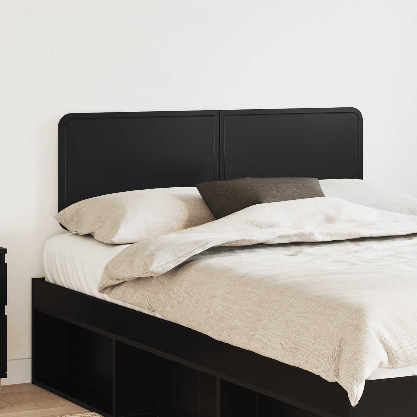 Headboard Black Oak Engineered wood