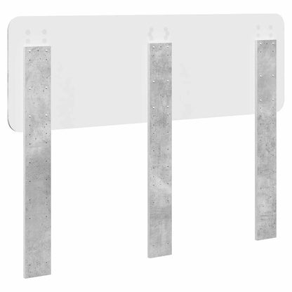 Headboard Concrete Grey Engineered wood