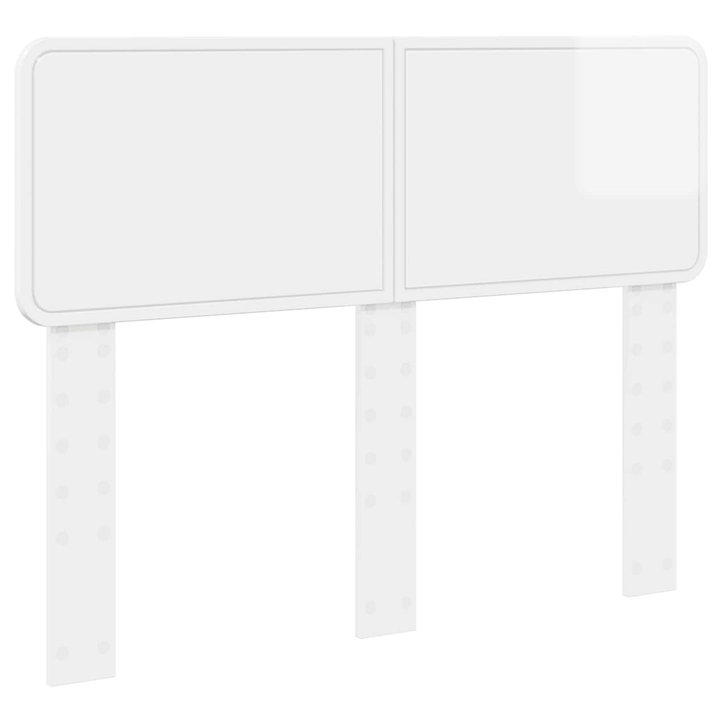 Headboard Gloss White Engineered wood
