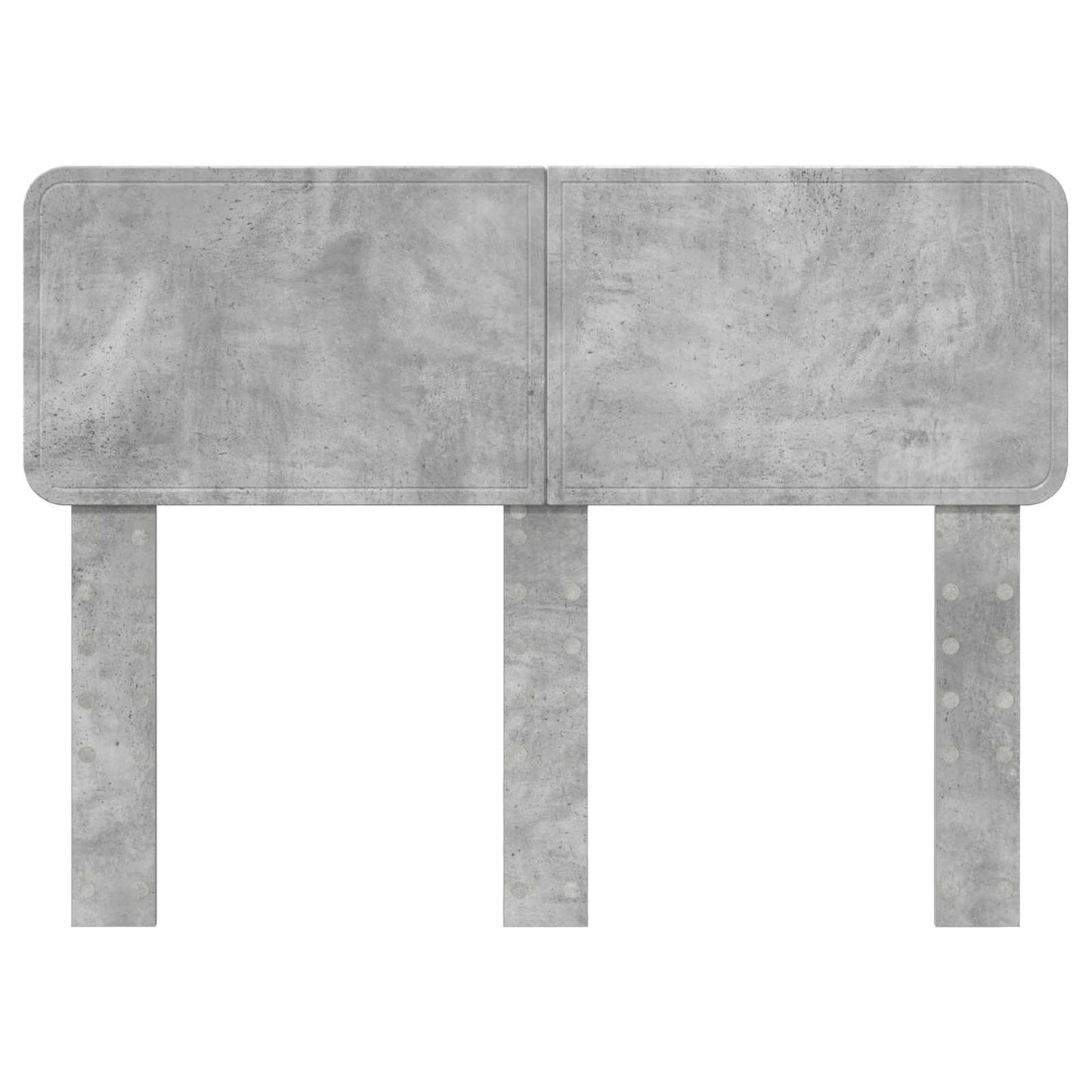 Headboard Concrete Grey Engineered wood