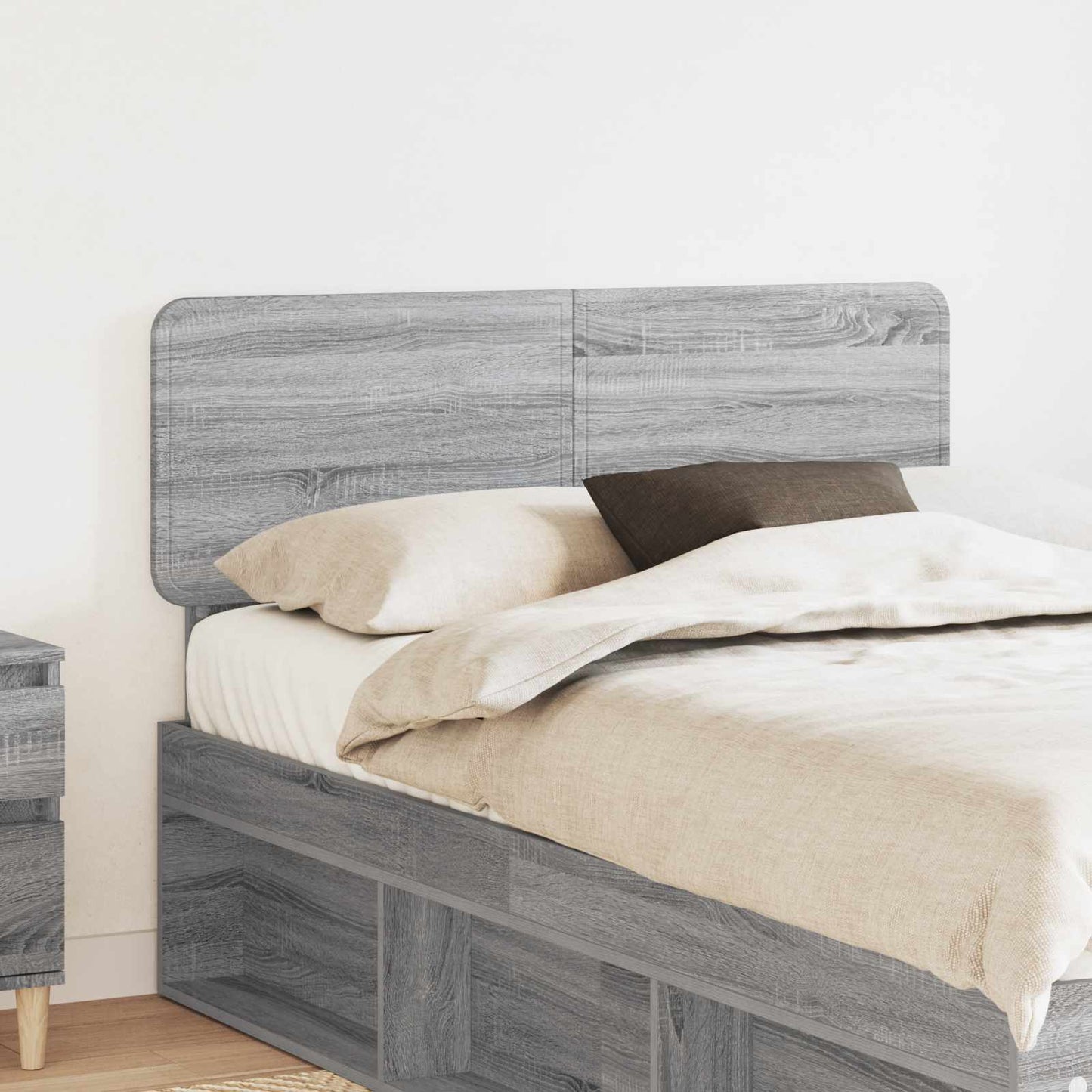 Headboard Grey Sonoma Engineered wood