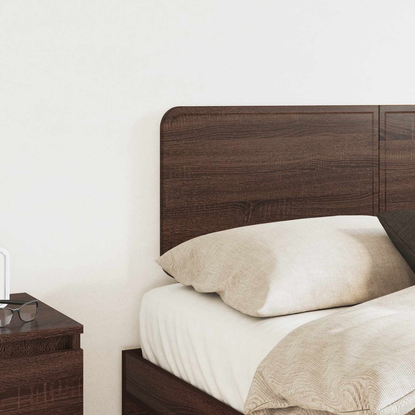 Headboard Brown Oak Engineered wood