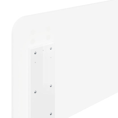 Headboard Gloss White Engineered wood