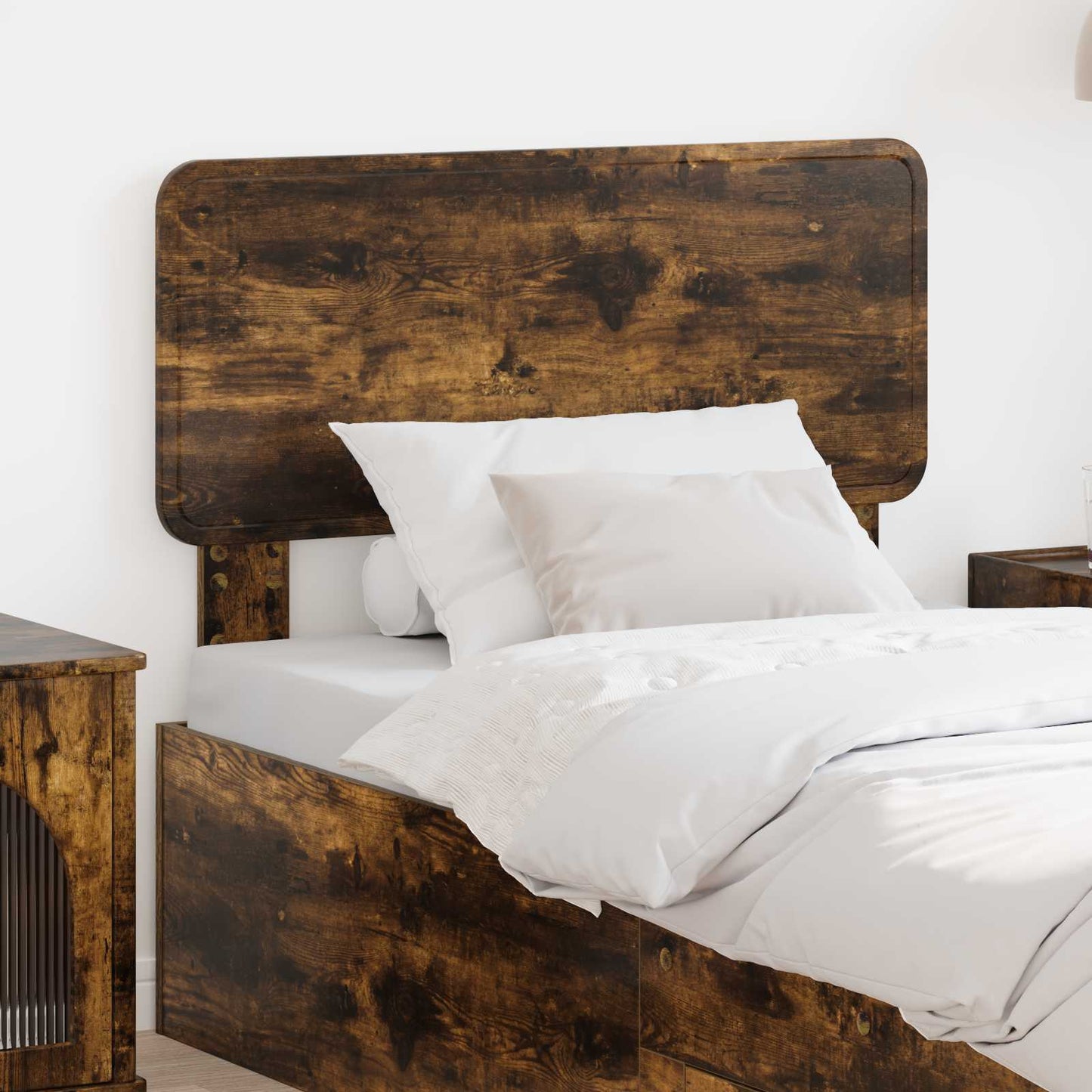 Headboard Smoked Oak Engineered wood